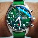 My IWC Pilot 41 Green