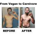 from vegan to carnivore