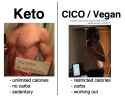 keto vs vegan