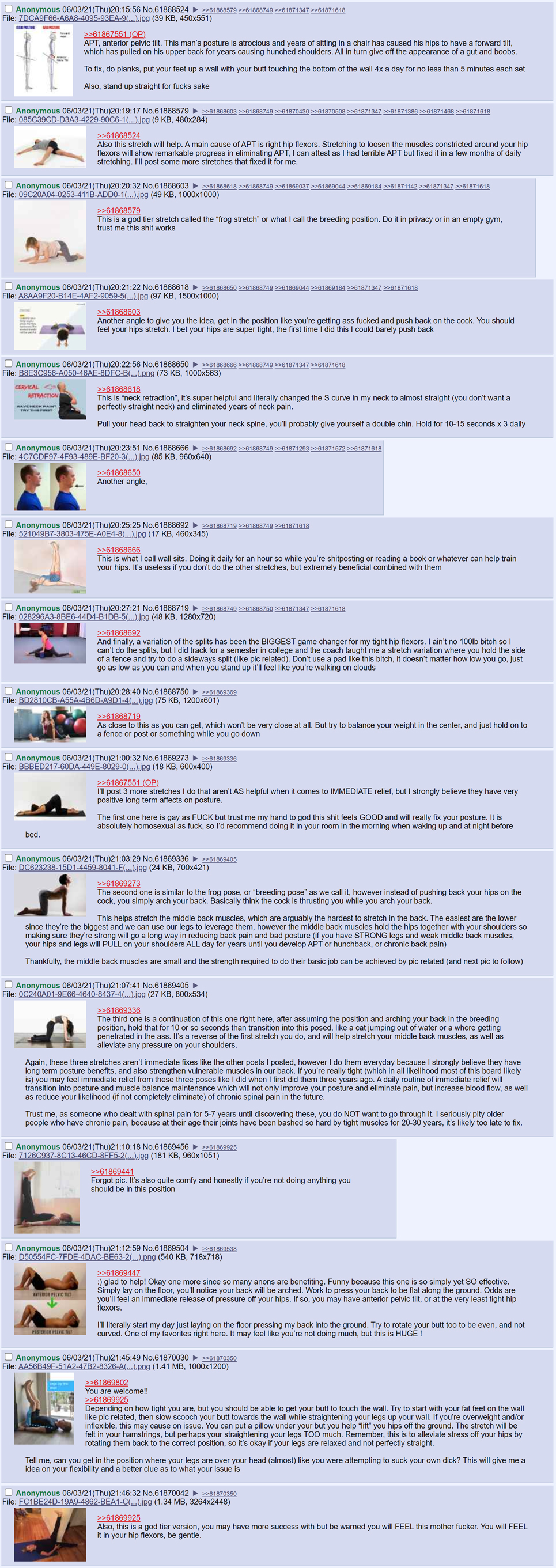 /fit/ - Anterior pelvic tilt - Fitness - 4chan