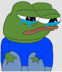 sad pepe