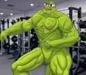 big muscle frog
