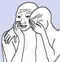 cis girls laughing