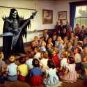 death metal kindergarten story hour