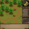 Runescape 2001 ingame screenshot, low polygons, jagged polygons, bad textures, pc computer mmorpg, &lt;Australian brown color scheme fat cheeks small adorable quokka&gt;, stalls, UI menus, skills, spells