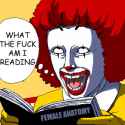 What the fuck am I reading Ronald McDonald