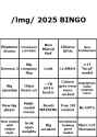 lmg 2025 bingo