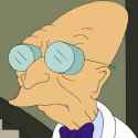 sad Professor Hubert Farnsworth