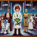 1980s 1st communion but with Jedi