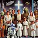 1980s 1st communion but with Jedi_