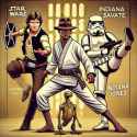 Star wars capoeira kung-fu savate Indiana Jones