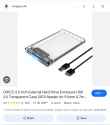 Screenshot 2025-02-16 at 02-09-52 orico ssd enclosure sata transparent - Google Search