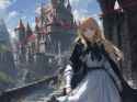 00004-1777689269-at historical castle, architecture; solo, 1girl waifu with blonde hair, blue eyes, white dress and black cape, exceptional, best