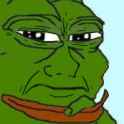 pepe removing mouth