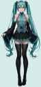 miku sd1.5 replace background