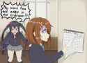 hirasawa_yui, nakano_azusa (1984 k-on!) drawn by young_savage - 49d71cd9ae4f82cfe1beee61106cd4fe