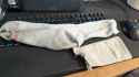 wrist sock before and after
