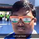 excited indian