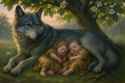 20250709_2338_Capitoline She-Wolf Nurturing_simple_compose_01jzrhwjvyeyzs9bf04xejaeyh