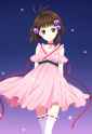 1girl, reala (tales), tales of (series), black hair,pink dress s-3882079867