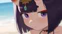 1girl, {{amazing quality}}, {{{{{eye focus,eyes only,}}}}}, {{{shuten douji (fa s-3442866642