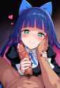nsfw, 1boy, 1girl, stocking (psg), clothed female nude male, faceless male, hand s-3297933893