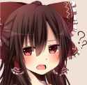 reimu question mark