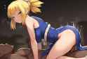 very painterly, nsfw, 1boy, 1girl, girl on top, straddling, arm support, motion s-2689464308