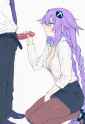 1.4__colored pencil (medium), flat color__, nsfw, 1boy, 1girl, purple heart (ne s-2726176078
