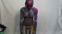 Jayce gunged in metallic bikini to nude 11