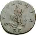 Personification-of-Britannia-on-Hadrians-coin-Photo