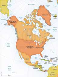 127-map-north-america-continent-political