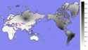 Worldwide-distribution-of-haplogroup-Q-M242-The-blue-star-is-the-original-place-of