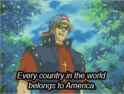 every country in the world belongs to america