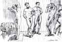slave auction drawing