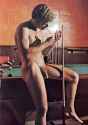 pool hall cigarette