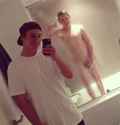 His shower exposed gz