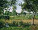 Camille Pissarro (1830-1903) - Morning Sunlight Effect, Eragny