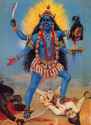 Goddess Kali by Raja Ravi Varma