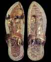 Egyptian pharaoh Tutankhamen’s 3,300 year old sandals.