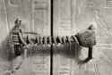 The knot that sealed Toutankhamon Tomb c.1323 BC (Photographed 1922 - Sealed for 3245 years)
