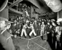 1897 Boxing match aboard the USS Oregon in 1897