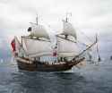 Replica of historic sailing ship, the Duyfken