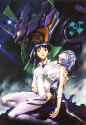 __ayanami_rei_ikari_shinji_and_eva_01_neon_genesis_evangelion_drawn_by_sadamoto_yoshiyuki__e530aeee1f3f041bc6e20bccbfb31cdb