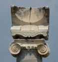 This is a sundial upon a pillar at the Temple of Apollo in Pompeii