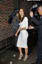 Jessica Biel - Tight Dress at the Late Show With David Letterman-03