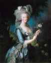 Marie Antoinette with a Rose - Élisabeth Vigée Le Brun