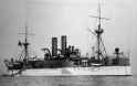 USS_Maine_(ACR-1)_starboard_bow_view,_1898_(26510673494)