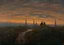 Carl_Gustav_Carus_-_Blick_auf_Dresden_bei_Sonnenuntergang