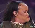 Rihanna&#039;s forehead and jaw on another level 